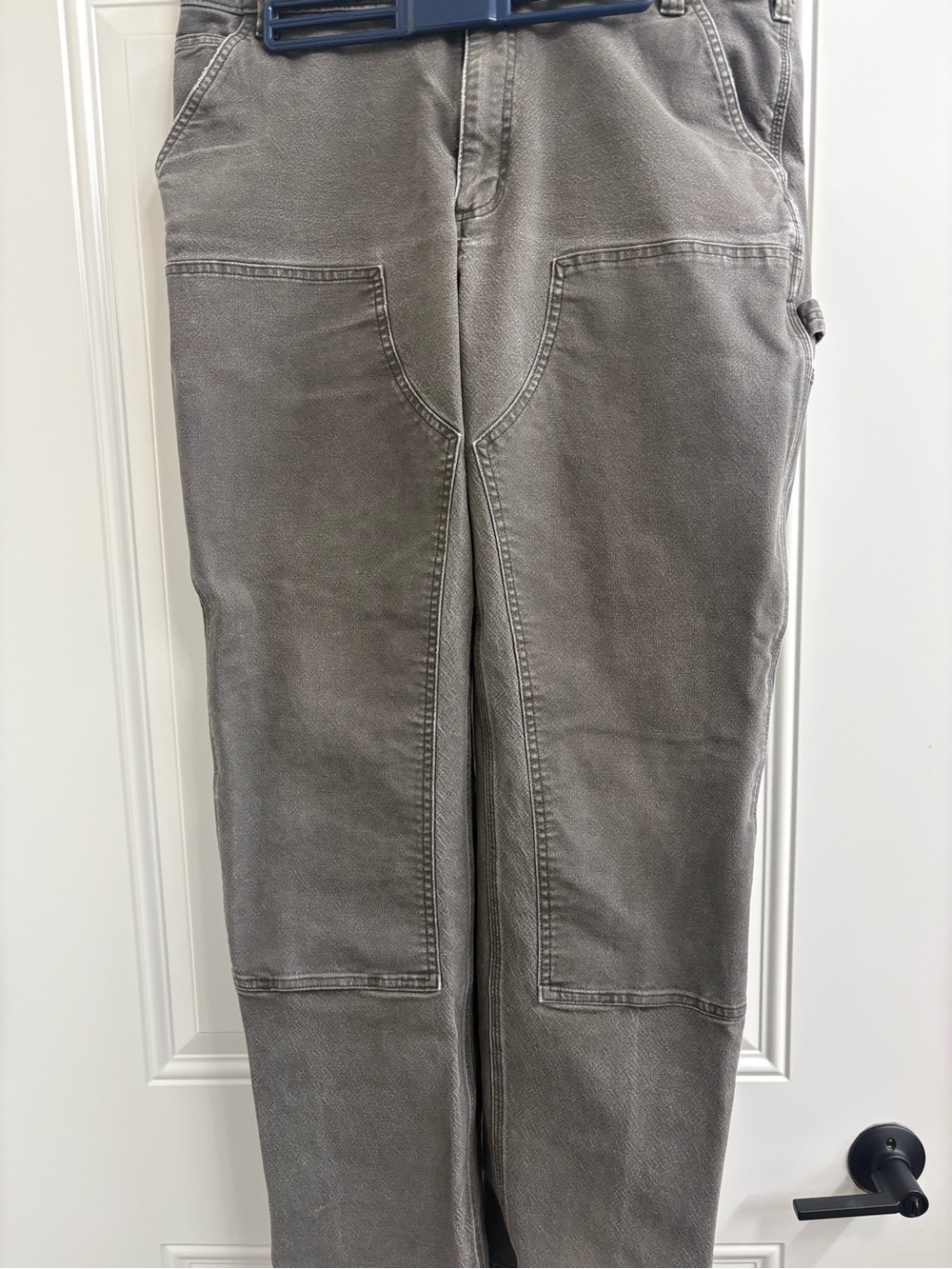 Carhartt Men's DKE Straight Utility Jeans Rugged Flex Relaxed Duck Double front
